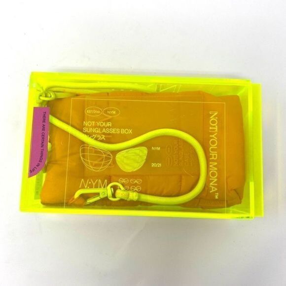 NOT YOUR MONA Sunglasses Box and Pouch - Picture 2 of 5